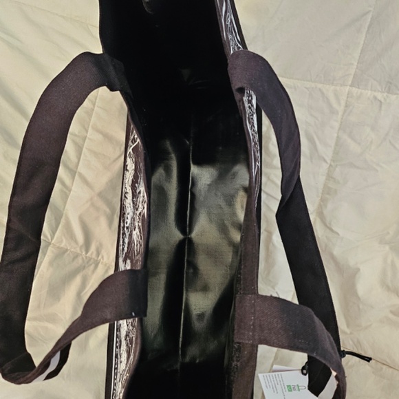 ZUHAIR MURAD designer canvas tote bag-Black - Picture 6 of 9